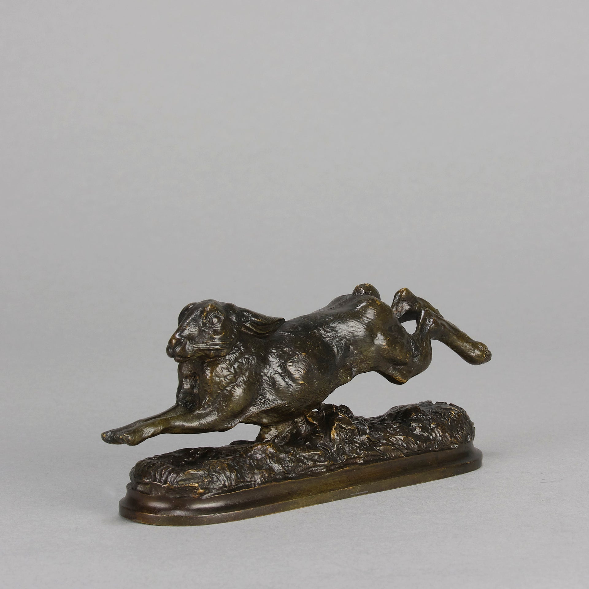Comte du Passage - Running Hare Bronze - Hickmet Fine Arts