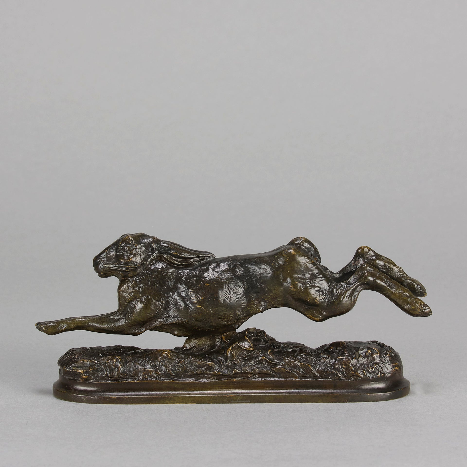 Comte du Passage - Running Hare Bronze - Hickmet Fine Arts
