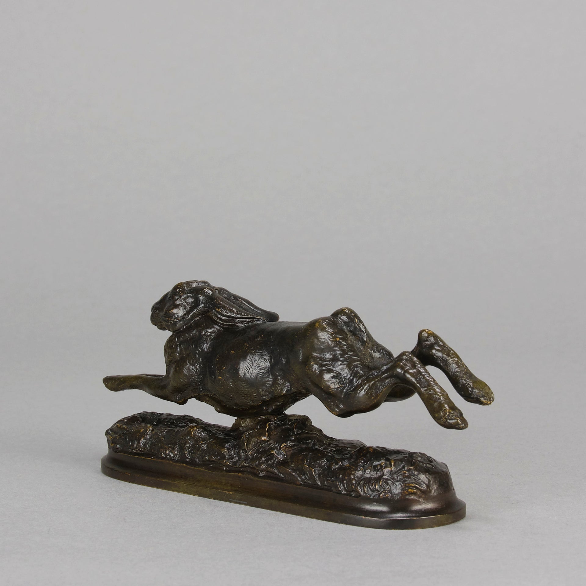 Comte du Passage - Running Hare Bronze - Hickmet Fine Arts