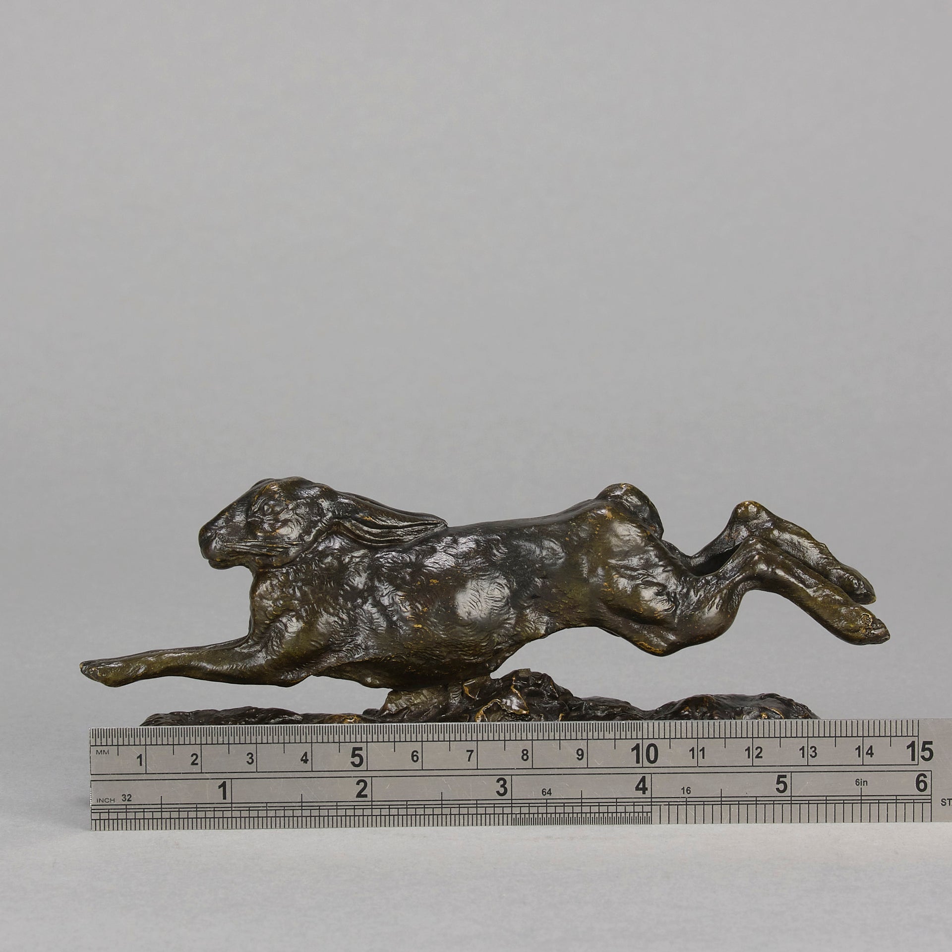 Comte du Passage - Running Hare Bronze - Hickmet Fine Arts