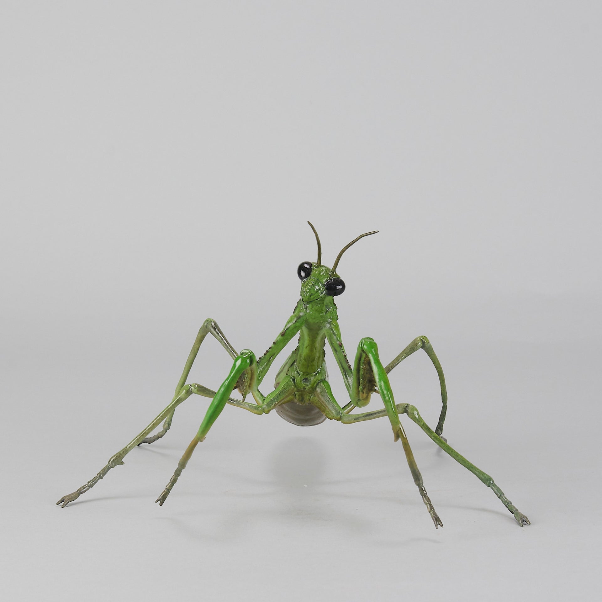 Continental Bronze Praying Mantis - Hickmet Fine Arts 