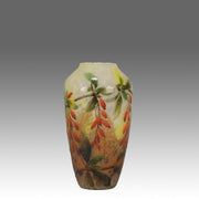 Daum Cotoneaster Vase - Art Nouveau Glass - Hickmet Fine Arts