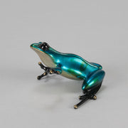 Limited Edition Bronze - Blue Frog by Tim Cotterill - Hickmet Fine Arts
