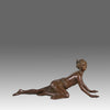 Franz Bergman - Crawling Girl - Hickmet Fine Arts 