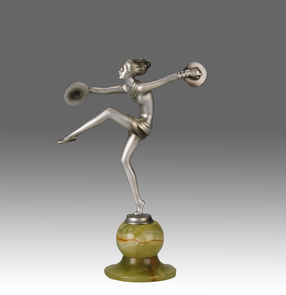 Josef Lorenzl Figure - Cymbal Dancer - Hickmet Fine Arts