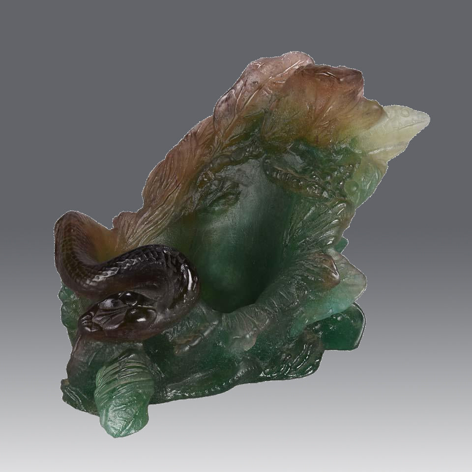 "Serpent Vide Poche" by Daum Glass