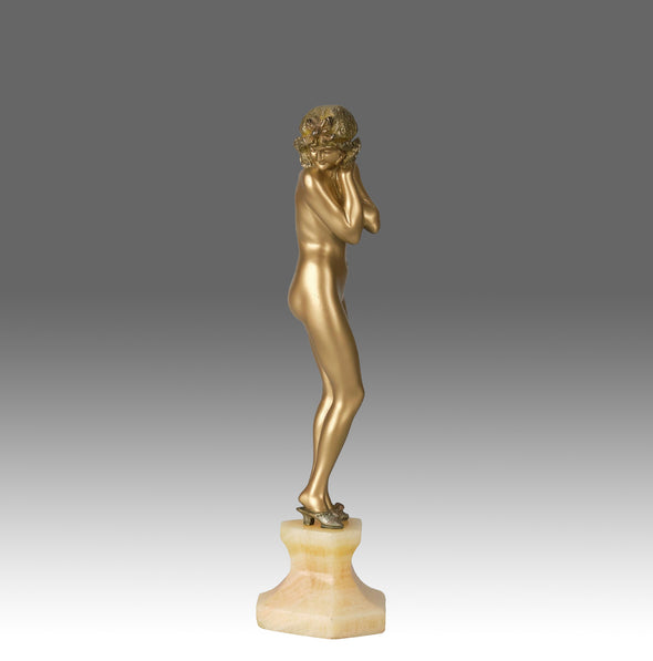 Claire Colinet Bronze - Art Deco Sculpture - Hickmet Fine Arts