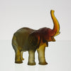 Daum Elephant - Daum Glass Leroy Elephant - Hickmet Fine Arts 