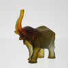 Daum Elephant - Daum Glass Leroy Elephant - Hickmet Fine Arts 