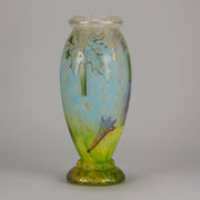 Daum Datura Vase - Art Nouveau Glass - Hickmet Fine Arts