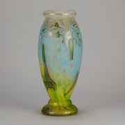 Daum Datura Vase - Art Nouveau Glass - Hickmet Fine Arts