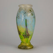 Daum Datura Vase - Art Nouveau Glass - Hickmet Fine Arts
