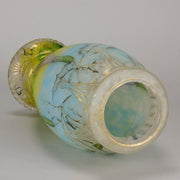 Daum Datura Vase - Art Nouveau Glass - Hickmet Fine Arts