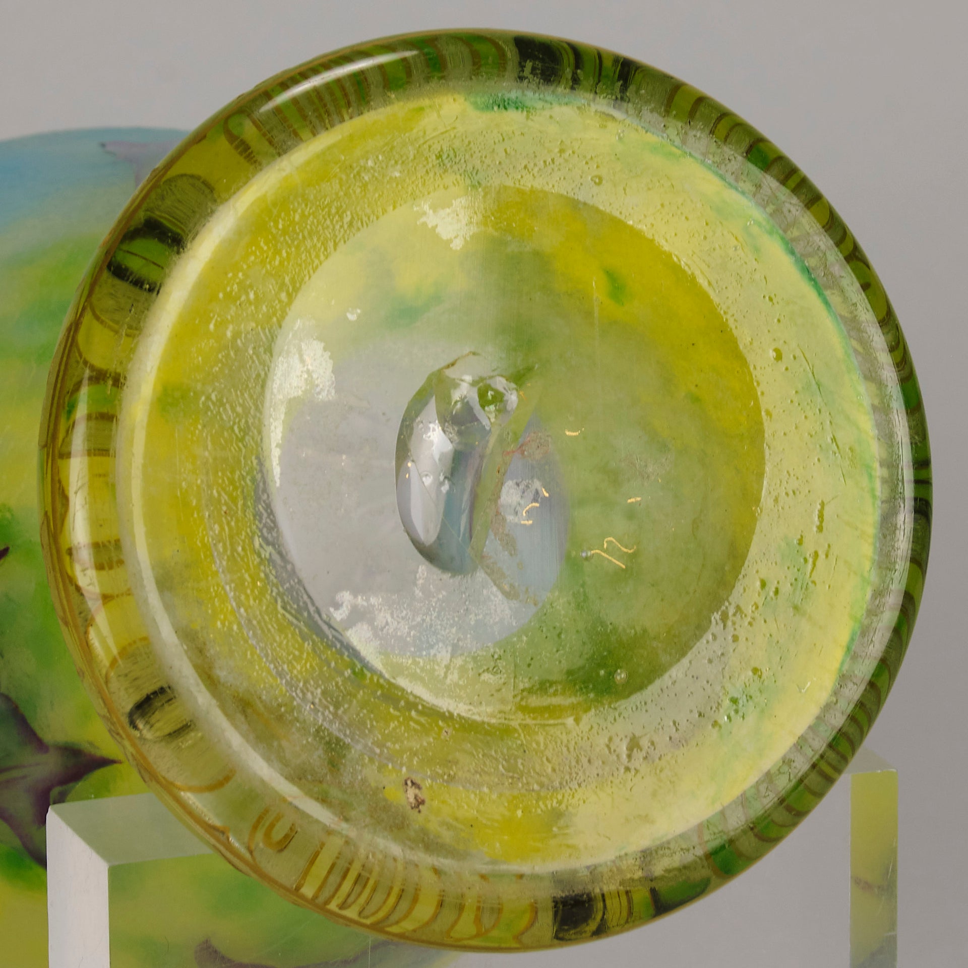 Daum Datura Vase - Art Nouveau Glass - Hickmet Fine Arts