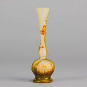 Daum Botanical Vase - Art Nouveau Glass - Hickmet Fine Arts