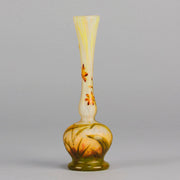 Daum Botanical Vase - Art Nouveau Glass - Hickmet Fine Arts