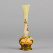 Daum Botanical Vase - Art Nouveau Glass - Hickmet Fine Arts