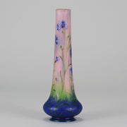 Daum Cornflower Vase - Art Nouveau Glass - Hickmet Fine Arts