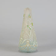 Daum Edelweiss Vase - Art Nouveau Glass - Hickmet Fine Arts