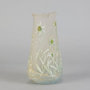 Daum Edelweiss Vase - Art Nouveau Glass - Hickmet Fine Arts