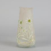 Daum Edelweiss Vase - Art Nouveau Glass - Hickmet Fine Arts