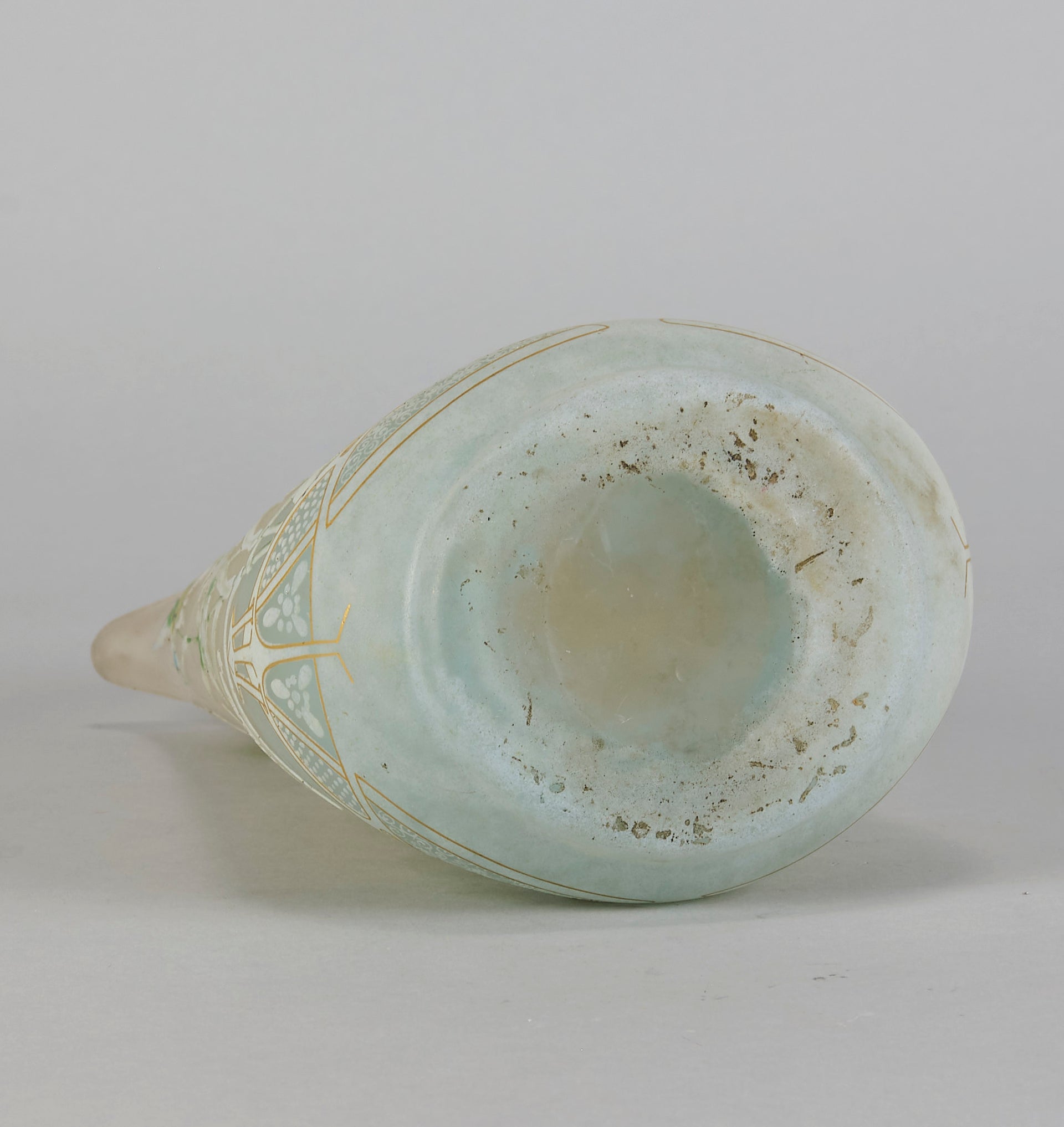 Daum Edelweiss Vase - Art Nouveau Glass - Hickmet Fine Arts