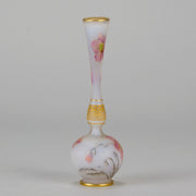 Daum Floral Vase - Art Nouveau Glass - Hickmet Fine Arts