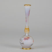 Daum Floral Vase - Art Nouveau Glass - Hickmet Fine Arts