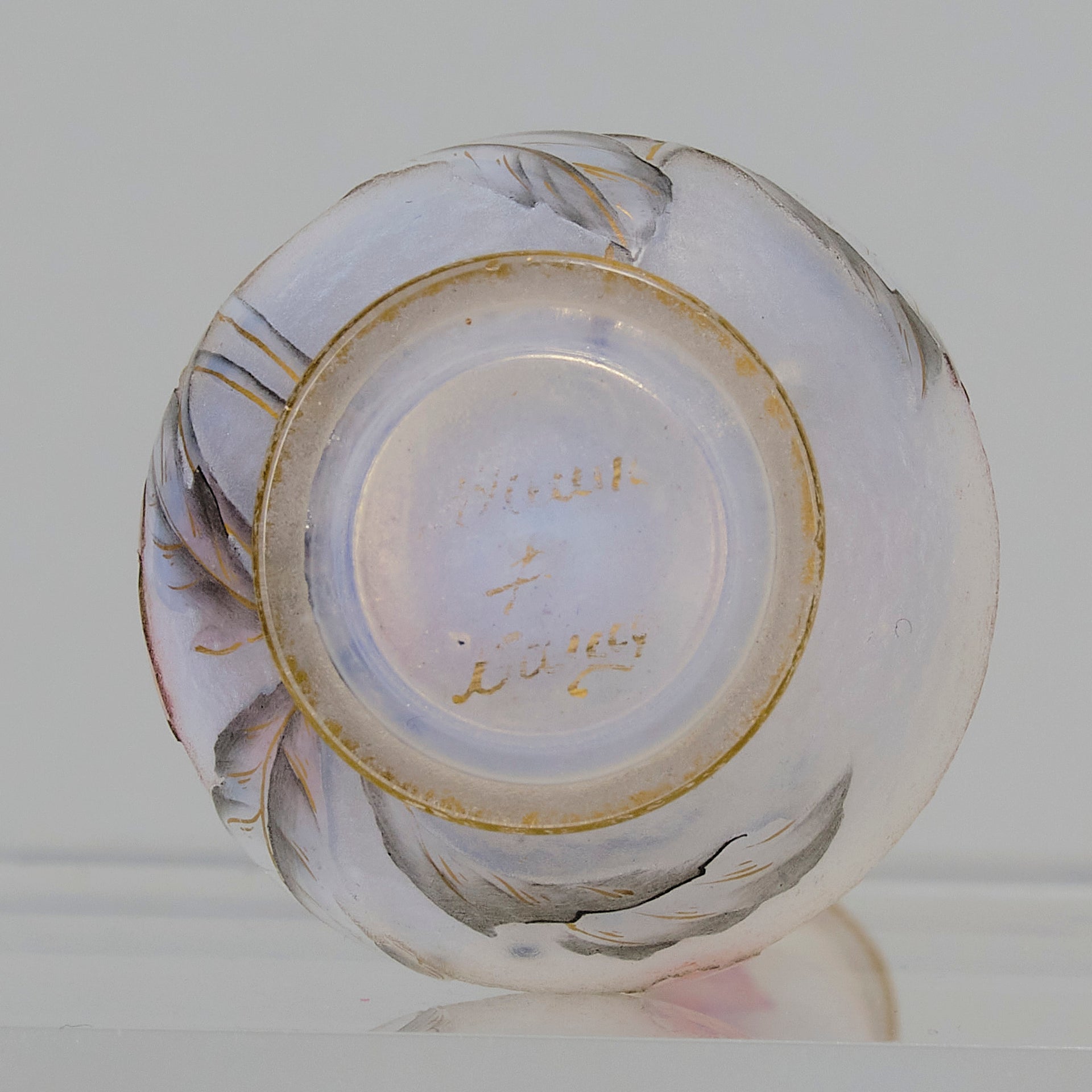 Daum Floral Vase - Art Nouveau Glass - Hickmet Fine Arts