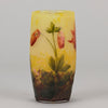 Daum Flower Vase - Art Nouveau Glass - Hickmet Fine Arts