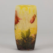 Daum Flower Vase - Art Nouveau Glass - Hickmet Fine Arts