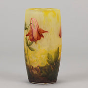 Daum Flower Vase - Art Nouveau Glass - Hickmet Fine Arts