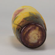 Daum Flower Vase - Art Nouveau Glass - Hickmet Fine Arts