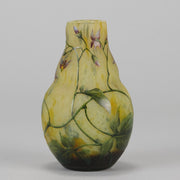 Daum Gourd Flower Vase - Art Nouveau Glass - Hickmet Fine Arts