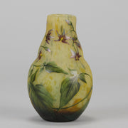 Daum Gourd Flower Vase - Art Nouveau Glass - Hickmet Fine Arts