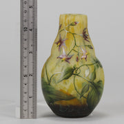 Daum Gourd Flower Vase - Art Nouveau Glass - Hickmet Fine Arts