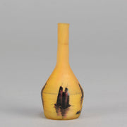 Daum Boat Vase - Art Nouveau Glass - Hickmet Fine Arts