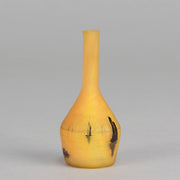 Daum Boat Vase - Art Nouveau Glass - Hickmet Fine Arts