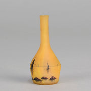 Daum Boat Vase - Art Nouveau Glass - Hickmet Fine Arts