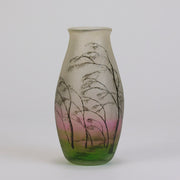 Daum Glass Rain Vase - Art Nouveau Glass - Hickmet Fine Arts