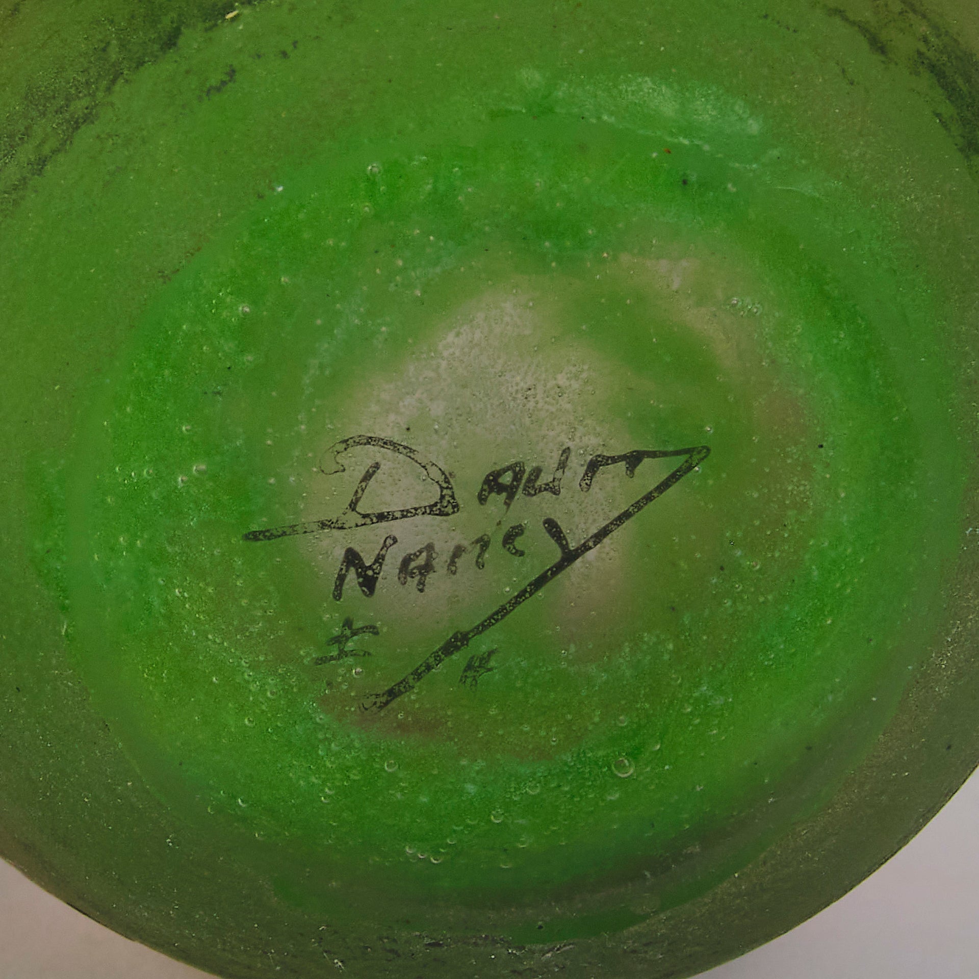 Daum Glass Rain Vase - Art Nouveau Glass - Hickmet Fine Arts