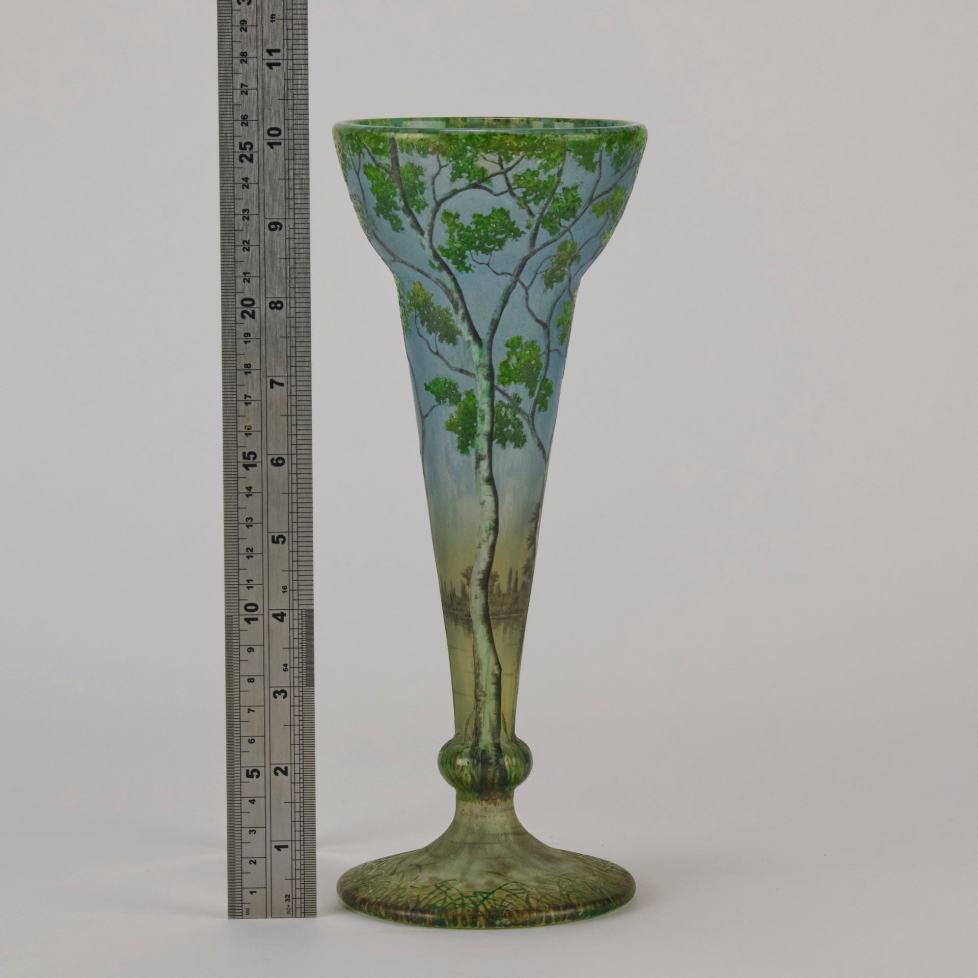 Daum Paysage Vase - Art Nouveau Glass - Hickmet Fine Arts