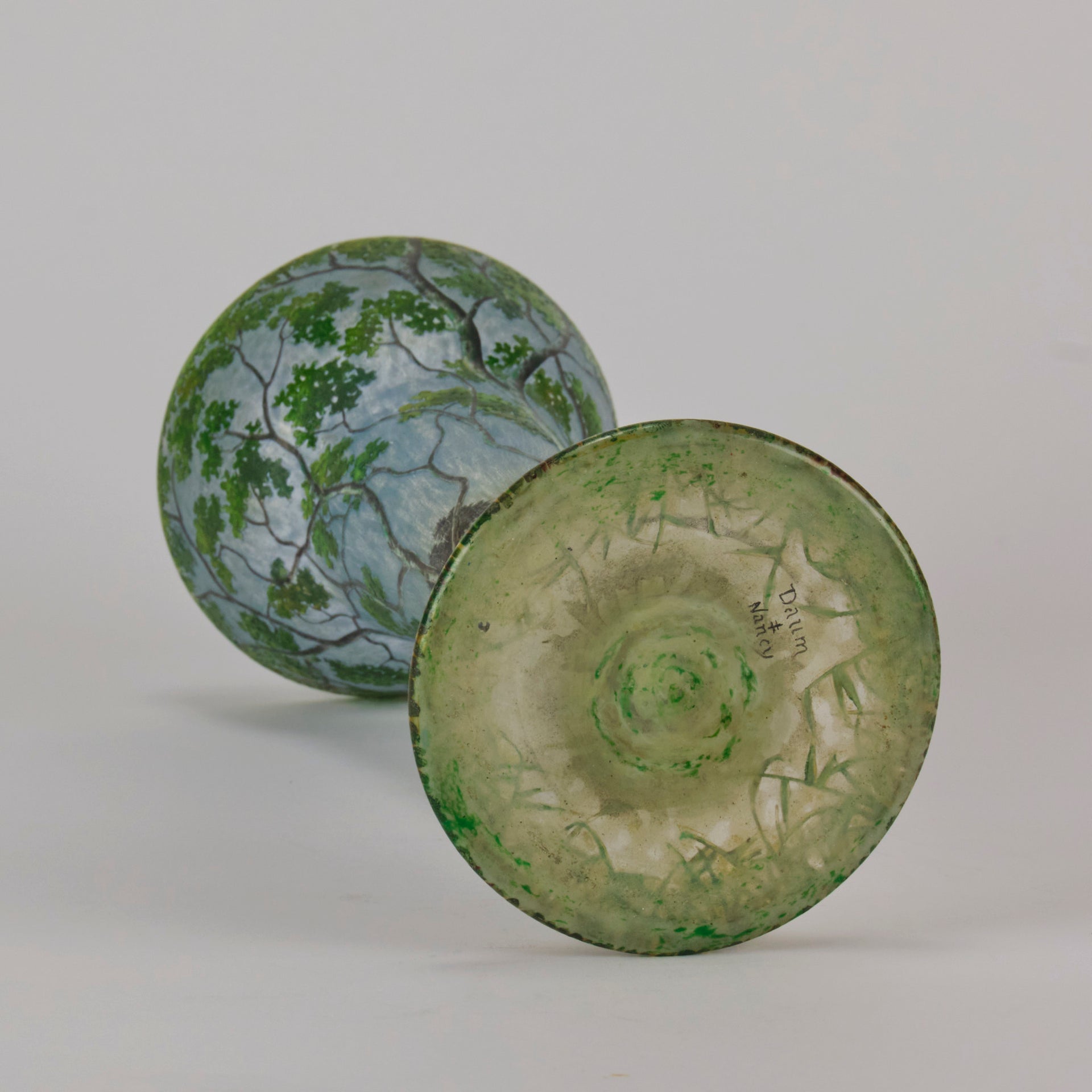Daum Paysage Vase - Art Nouveau Glass - Hickmet Fine Arts
