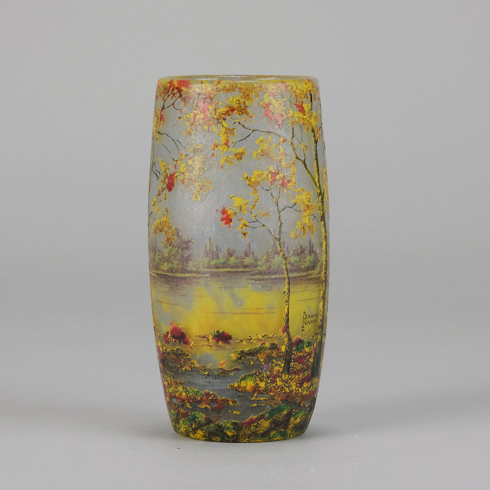 Daum Autumn Vase - Art Nouveau Glass - Hickmet Fine Arts