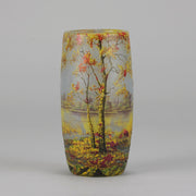 Daum Autumn Vase - Art Nouveau Glass - Hickmet Fine Arts