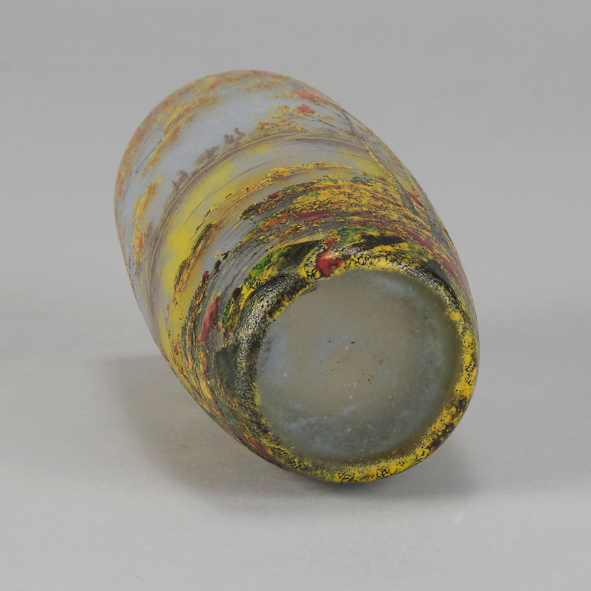 Daum Autumn Vase - Art Nouveau Glass - Hickmet Fine Arts