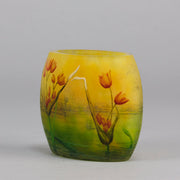 Daum Poppy Vase - Art Nouveau Glass - Hickmet Fine Arts