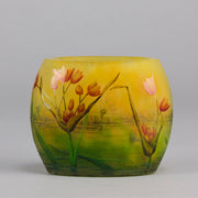 Daum Poppy Vase - Art Nouveau Glass - Hickmet Fine Arts