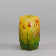 Daum Poppy Vase - Art Nouveau Glass - Hickmet Fine Arts