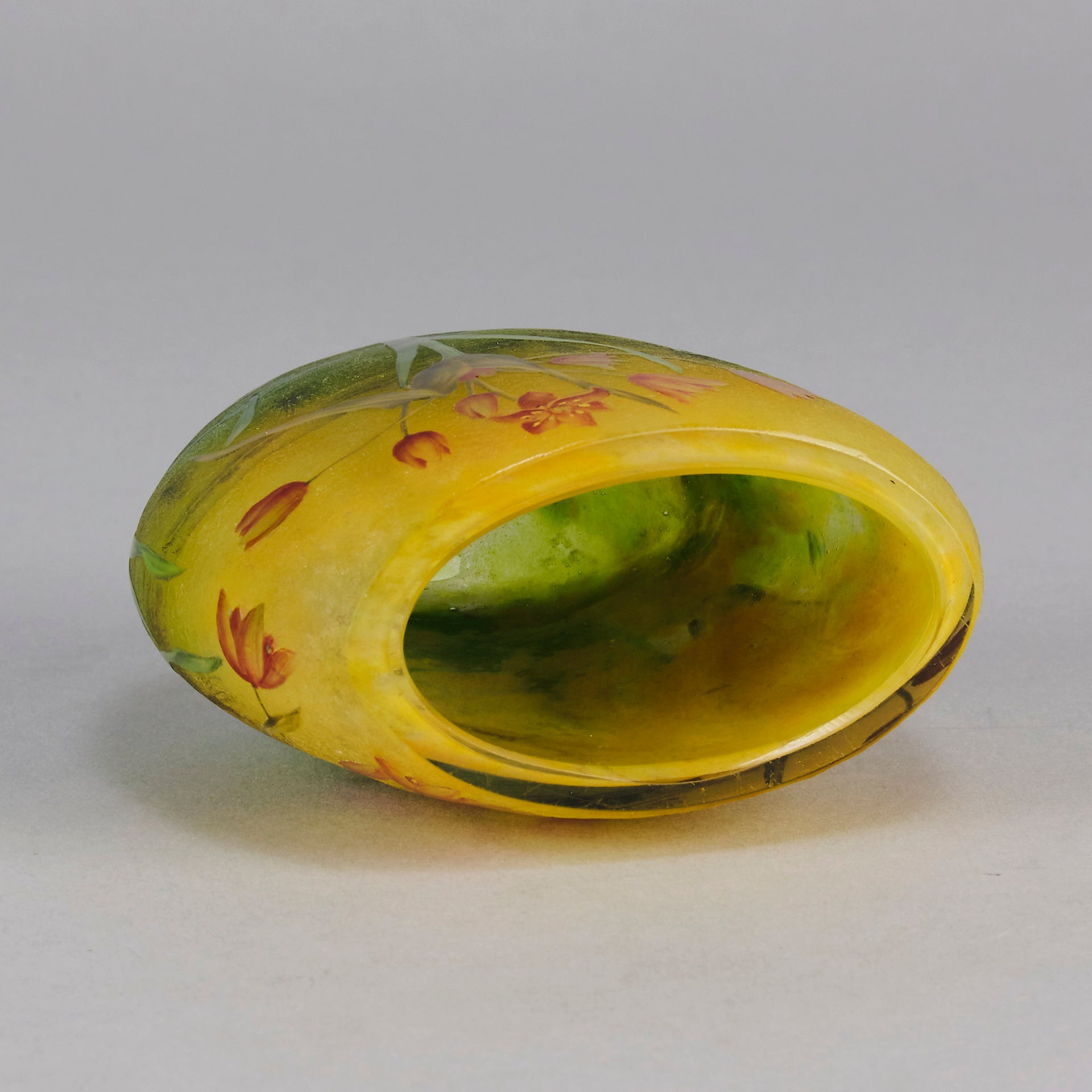 Daum Poppy Vase - Art Nouveau Glass - Hickmet Fine Arts